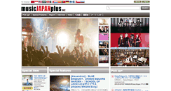 Desktop Screenshot of jp.musicjapanplus.jp