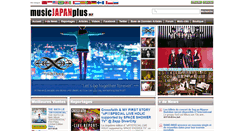 Desktop Screenshot of fr.musicjapanplus.jp