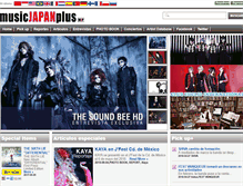 Tablet Screenshot of es.musicjapanplus.jp